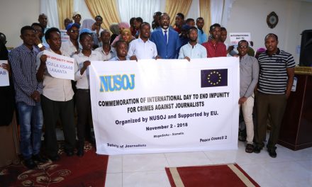 FESOJ conclude a week long activities to mark International Day to End Impunity for Crimes Against Journalists