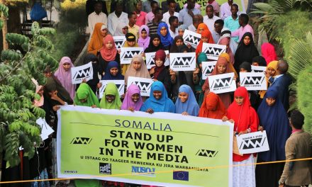 FESOJ holds Move 4 Women Marching Event in Mogadishu