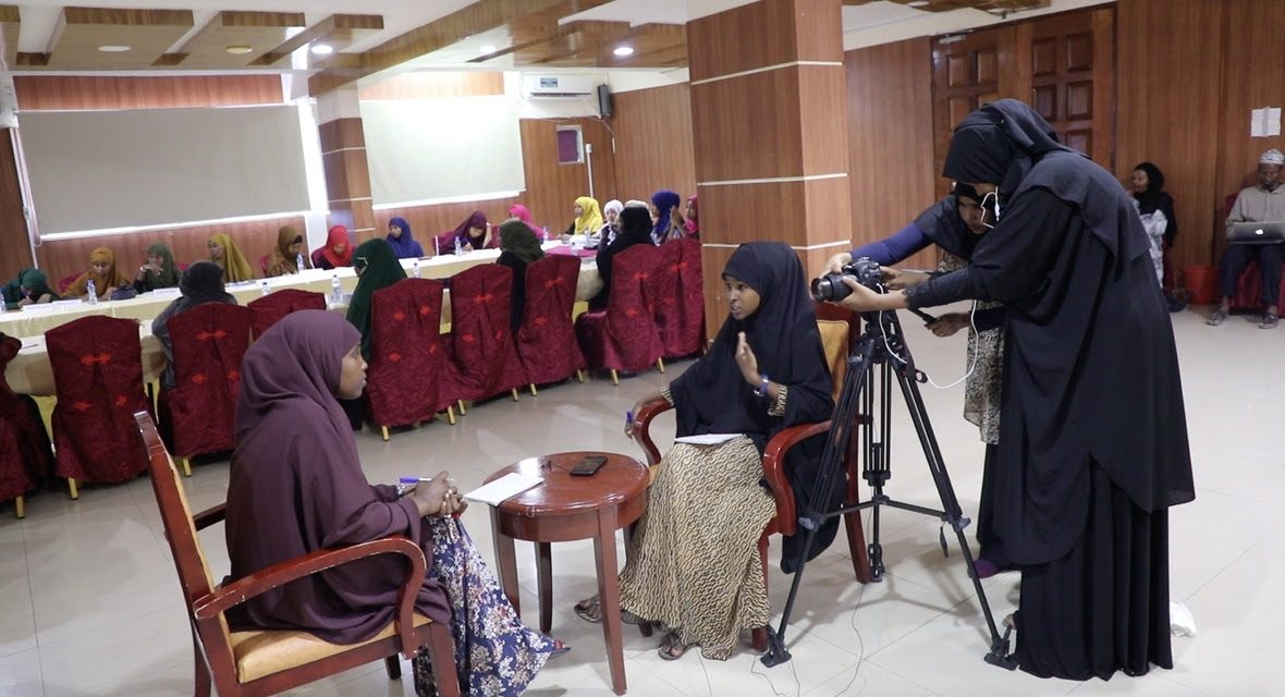 EU Supports workshop for Somali women journalists in Mogadishu
