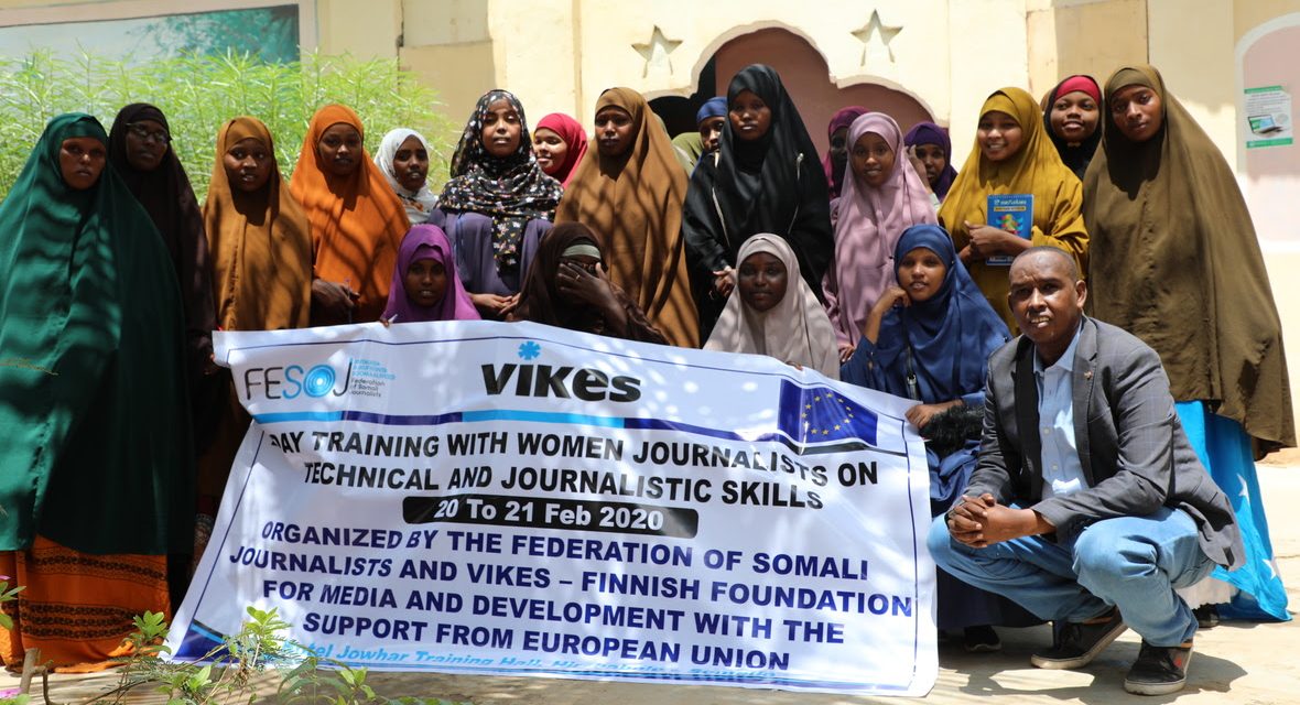 EU supports training for 25 young female journalists in Jowhar to Promote Young Women’s Voices in Media