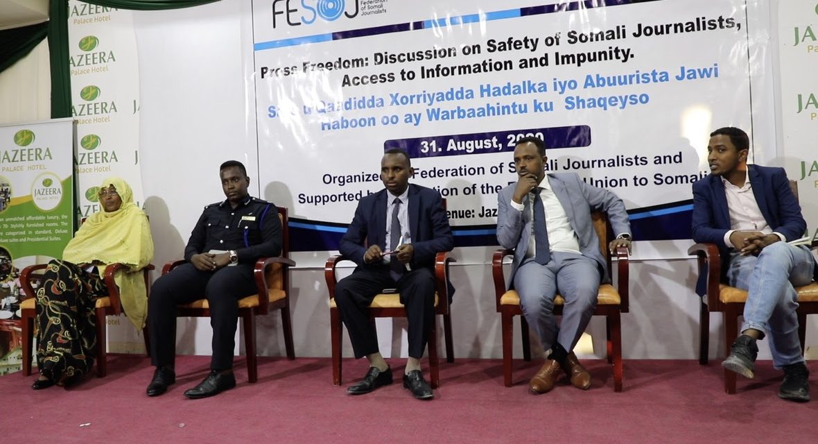 FESOJ and FPU Hold High Level Forum on Safety of Journalists and Access to Information