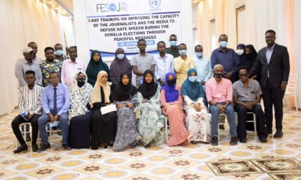 FESOJ Concluded training on improving the capacity of journalists and the media to defuse hate speech through peace messages