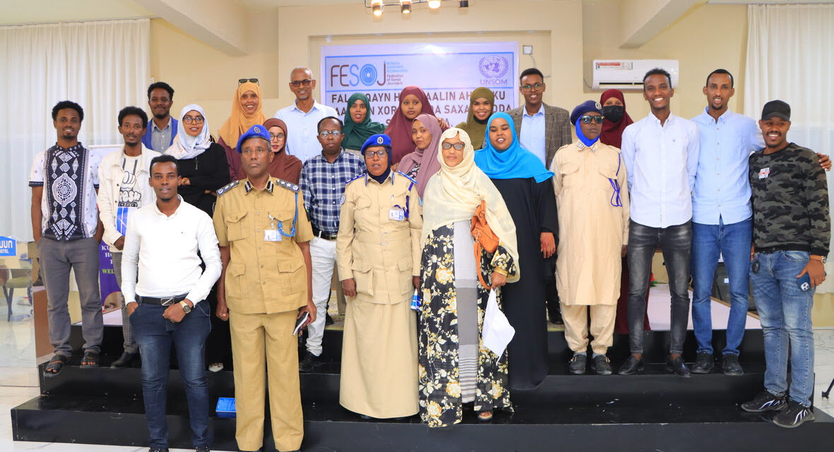 FESOJ concluded Panel Discussion on freedom of expression and press freedom in Garowe city, Puntland State of Somalia