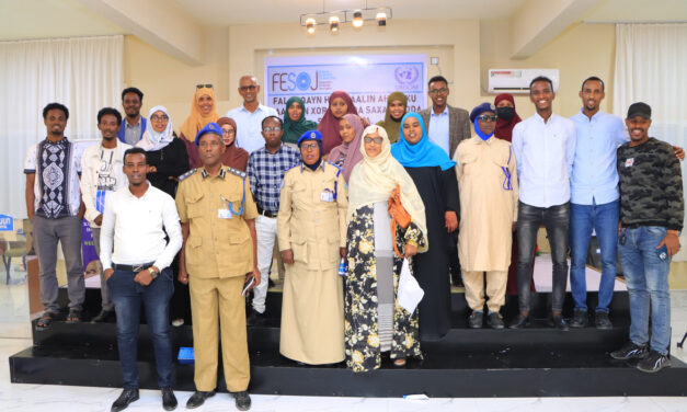 FESOJ concluded Panel Discussion on freedom of expression and press freedom in Garowe city, Puntland State of Somalia