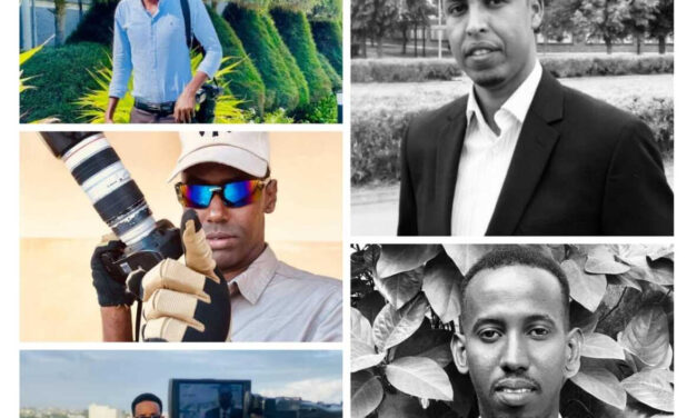 Two journalists were killed and three injured in Saturday’s explosions in Mogadishu