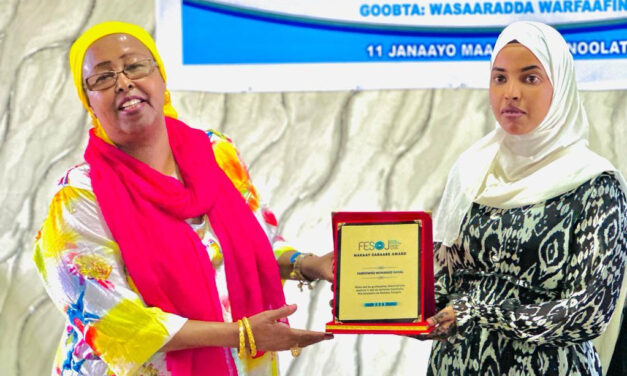 FESOJ has conducted Makay Garare Award Ceremony for Somali Female journalists Competition