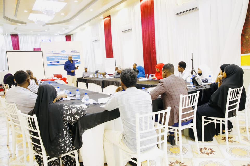 With the help of VIKES, FESOJ organized peace reporting workshops in Mogadishu