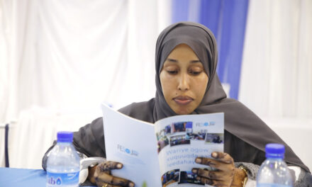 FESOJ held training for trusted persons from the local media outlets in Mogadishu.