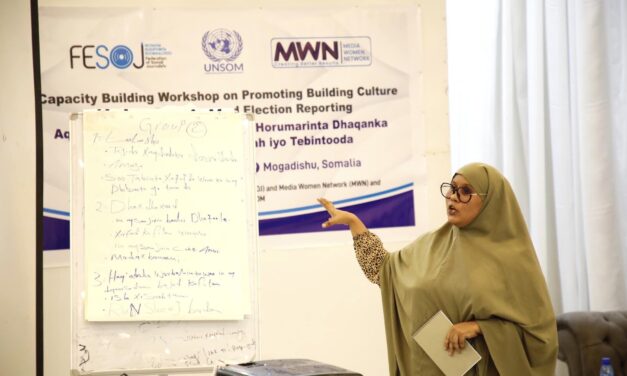 FESOJ and MWN Spearhead Training Workshop to Enhance Direct Election Reporting in Mogadishu