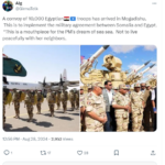 `PARTLY FALSE: These images are not of Egyptian troops arriving in Somalia in 2024