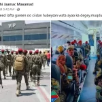 PARTLY FALSE: One of these images doesn’t depict the arrival of Somalia’s Southwest Regional State leader in Mogadishu.