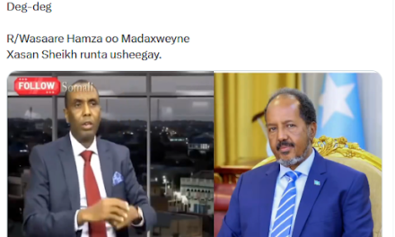 ALTERED: This video of Prime Minister Barre criticizing President Mohamud’s administration is doctored.