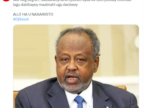 FALSE: Djibouti’s President Guelleh is not dead