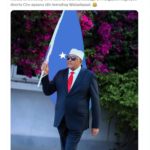 ALTERED: Somaliland presidential candidate holding Somalia’s flag is doctored