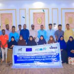 FESOJ concluded training 20 young journalists in Jowhar city, Hirshabelle State