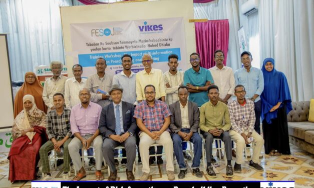 FESOJ Completed Training Workshop on The Impact of Disinformation on Peace building and Reporting