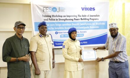 FESOJ Concluded Training on Improving The Role of Journalists and Police in Strengthening Peace Building Programs