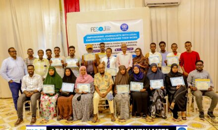 FESOJ Completed Training on Empowering Journalists with Legal Knowledge to Safeguard their work