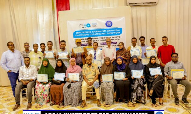 FESOJ Completed Training on Empowering Journalists with Legal Knowledge to Safeguard their work