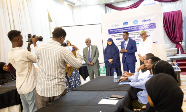 FESOJ completes Training on Understanding and Reporting Climate and Environmental Conflicts in Somalia