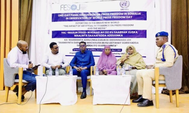 FESOJ Marks World Press Freedom Day Highlighting Media Freedom in Somalia